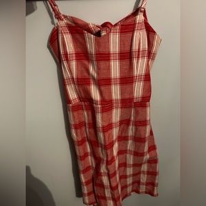 Us size 6/8 Red and White Dress